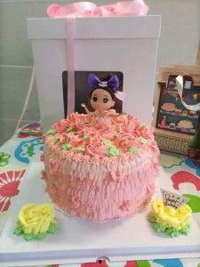 网红芭比娃娃蛋糕操作,甜蜜与童心的完美融合